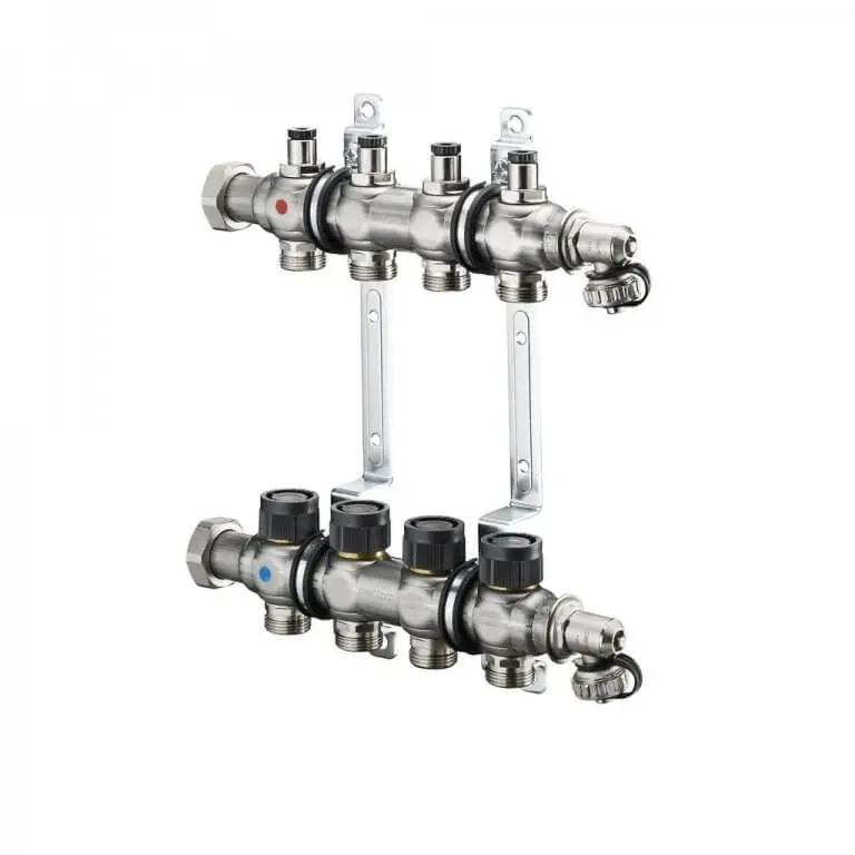 Die Regelung der Sockelheizleiste der SHL-Wärmetechnik mit einem Heizkreisverteiler.